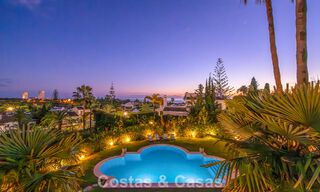 Preciosa villa de estilo español con impresionantes vistas al mar en venta en Elviria, Marbella Este 774730 