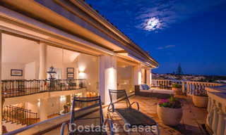 Preciosa villa de estilo español con impresionantes vistas al mar en venta en Elviria, Marbella Este 774731 