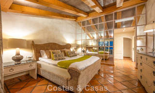 Preciosa villa de estilo español con impresionantes vistas al mar en venta en Elviria, Marbella Este 774733 