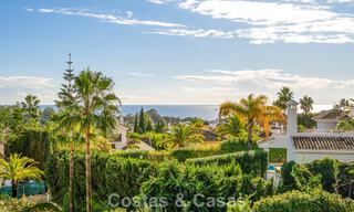 Preciosa villa de estilo español con impresionantes vistas al mar en venta en Elviria, Marbella Este 774753 