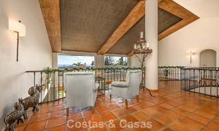 Preciosa villa de estilo español con impresionantes vistas al mar en venta en Elviria, Marbella Este 774757 