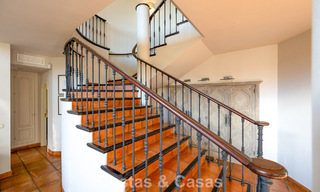 Preciosa villa de estilo español con impresionantes vistas al mar en venta en Elviria, Marbella Este 774761 