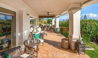 Preciosa villa de estilo español con impresionantes vistas al mar en venta en Elviria, Marbella Este 774762 