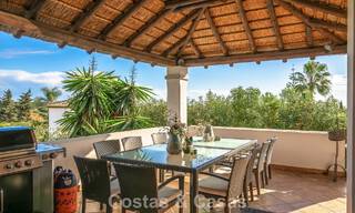 Preciosa villa de estilo español con impresionantes vistas al mar en venta en Elviria, Marbella Este 774765 