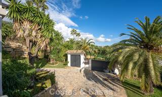 Preciosa villa de estilo español con impresionantes vistas al mar en venta en Elviria, Marbella Este 774766 