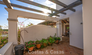 Preciosa villa de estilo español con impresionantes vistas al mar en venta en Elviria, Marbella Este 774767 