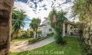 Preciosa villa de estilo español con impresionantes vistas al mar en venta en Elviria, Marbella Este 774778 