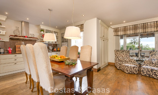 Preciosa villa de estilo español con impresionantes vistas al mar en venta en Elviria, Marbella Este 774783 