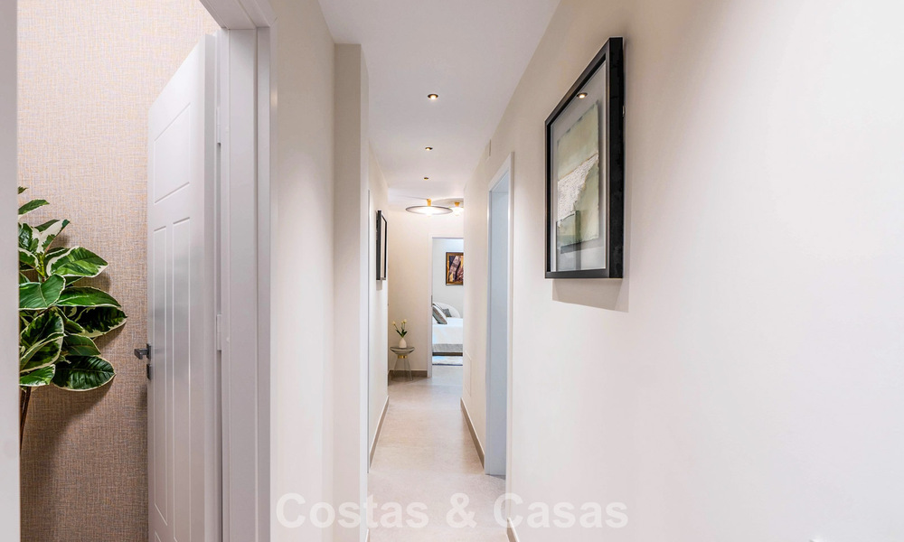 Precioso ático doble con vistas al mar en venta a poca distancia de Puerto Banús, Marbella 774856