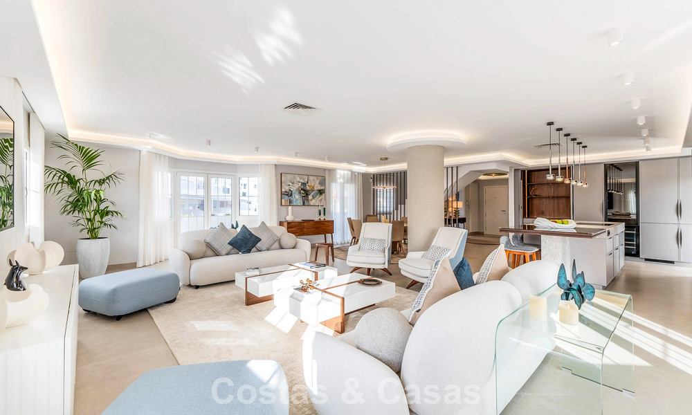 Precioso ático doble con vistas al mar en venta a poca distancia de Puerto Banús, Marbella 774862