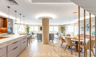 Precioso ático doble con vistas al mar en venta a poca distancia de Puerto Banús, Marbella 774866 