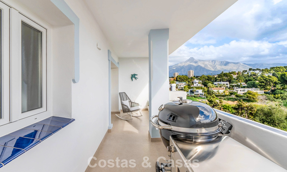 Precioso ático doble con vistas al mar en venta a poca distancia de Puerto Banús, Marbella 774888