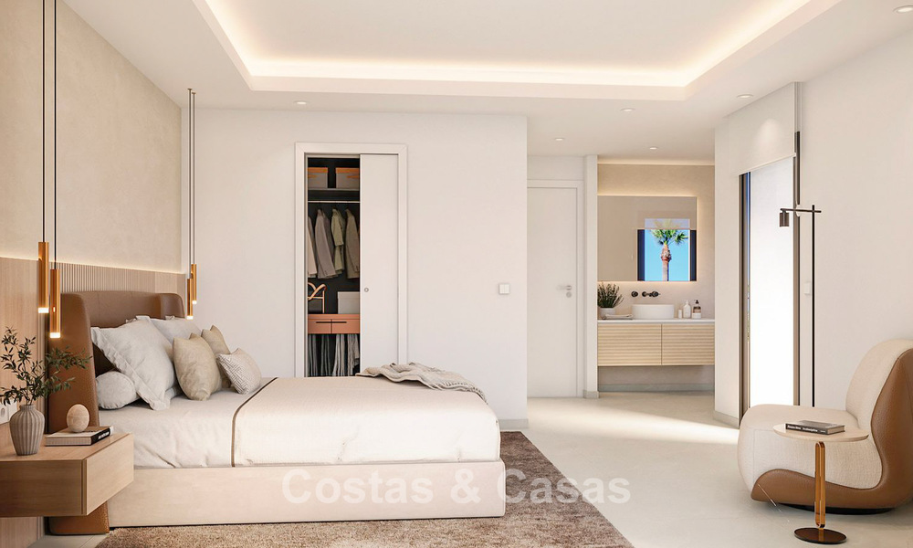 Casa adosada contemporánea de estilo mediterráneo en venta a poca distancia de la playa de San Pedro Playa, Marbella 774904