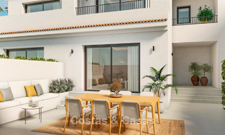 Casa adosada contemporánea de estilo mediterráneo en venta a poca distancia de la playa de San Pedro Playa, Marbella 774905 