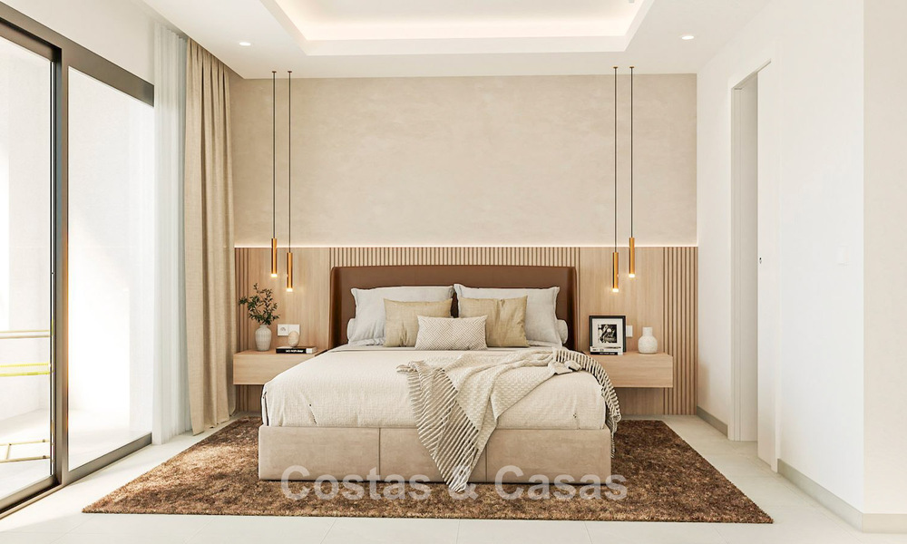 Casa adosada contemporánea de estilo mediterráneo en venta a poca distancia de la playa de San Pedro Playa, Marbella 774911