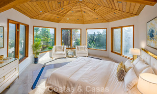 Majestuosa villa de lujo con impresionantes vistas al mar en venta, en una urbanización solicitada de Benahavis - Marbella 774947 