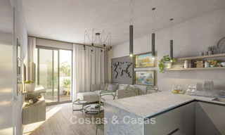 Nuevo en el mercado. Modernos apartamentos de obra nueva de estilo contemporáneo en venta en Fuengirola, Costa del Sol 775028 