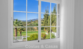 Villa de lujo lista para entrar a vivir en estilo mediterráneo en venta en una zona residencial en el valle del golf de Mijas, Costa del Sol 775148 