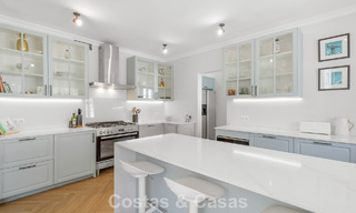 Villa de lujo lista para entrar a vivir en estilo mediterráneo en venta en una zona residencial en el valle del golf de Mijas, Costa del Sol 775172 