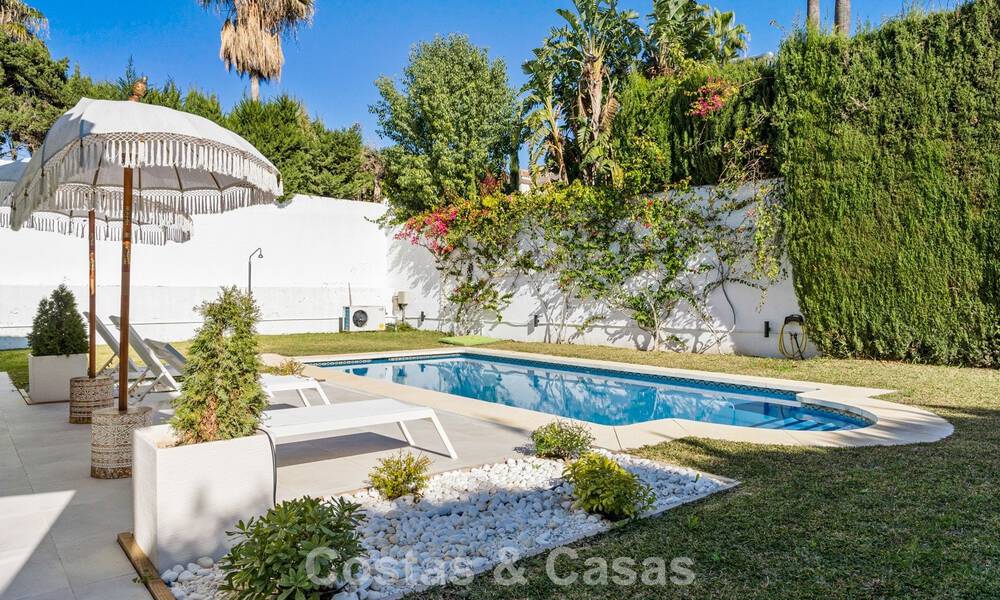Villa de lujo lista para entrar a vivir en estilo mediterráneo en venta en una zona residencial en el valle del golf de Mijas, Costa del Sol 775182