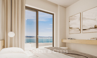 Elegantes apartamentos de obra nueva con sublimes vistas al mar en venta en Mijas Costa, Costa del Sol 775366 