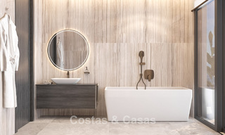 Sofisticada villa de diseño con magníficas vistas al mar en venta en El Madroñal, Benahavis - Marbella 775250 