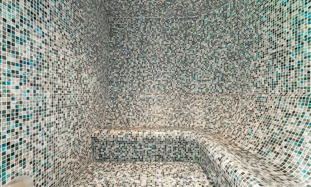 Sofisticada villa de diseño con magníficas vistas al mar en venta en El Madroñal, Benahavis - Marbella 795640