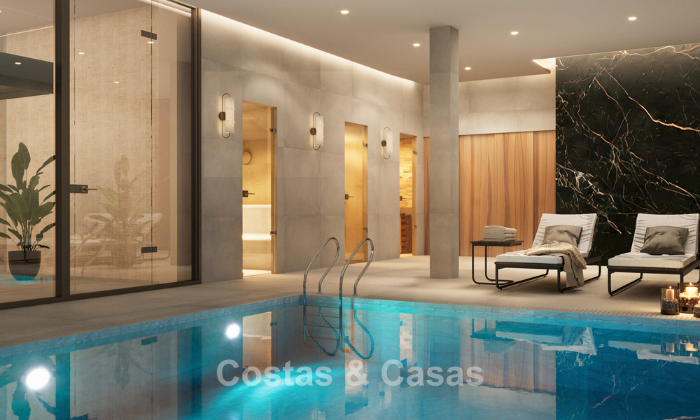 Impresionante villa moderna de nueva construcción con impresionantes vistas en venta en el exclusivo El Madroñal, Benahavis - Marbella 775293