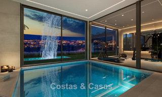 Obra maestra arquitectónica con fenomenales vistas al mar en venta en El Madroñal, Benahavis - Marbella 775317 