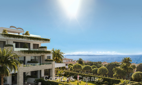 Nuevo en el mercado. Elegantes apartamentos boutique en venta a poca distancia de la playa en el oeste de Estepona 775420