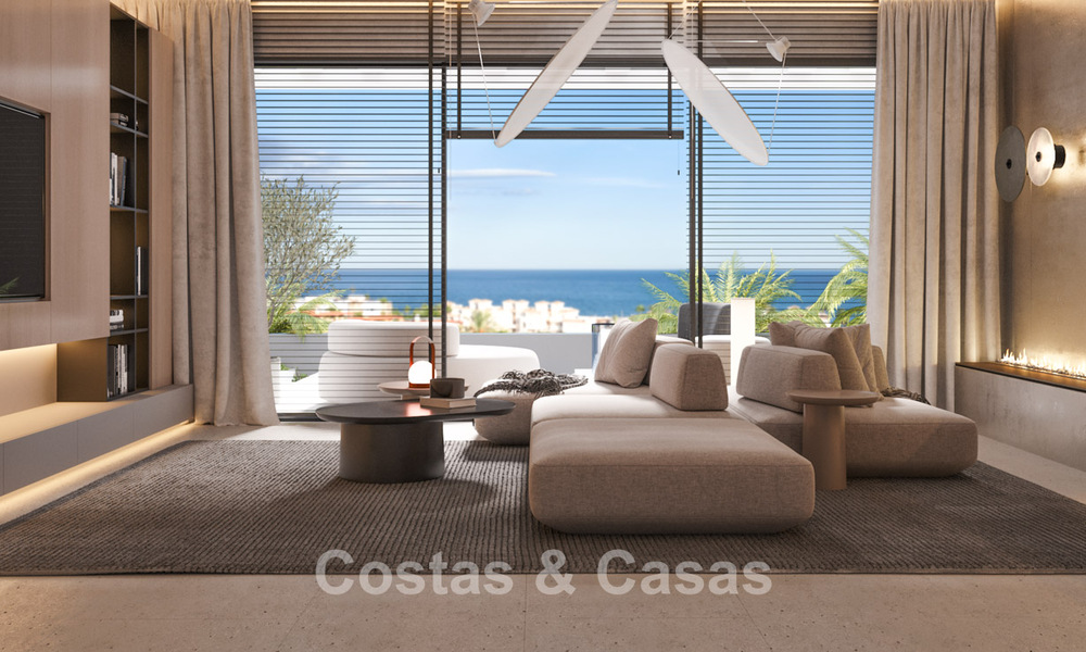 Nuevo en el mercado. Elegantes apartamentos boutique en venta a poca distancia de la playa en el oeste de Estepona 775433