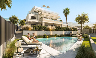 Nuevo en el mercado. Elegantes apartamentos boutique en venta a poca distancia de la playa en el oeste de Estepona 775436 