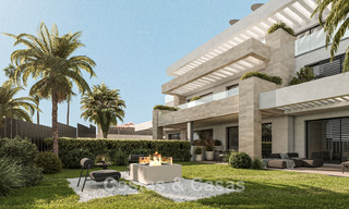 Nuevo en el mercado. Elegantes apartamentos boutique en venta a poca distancia de la playa en el oeste de Estepona 775437 