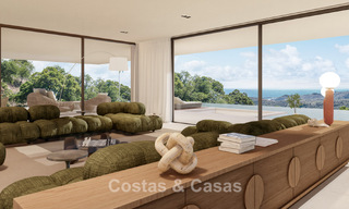 Villa de diseño en venta, rodeada de exuberante vegetación, en una prestigiosa comunidad cerrada en Benahavis - Marbella 775388 