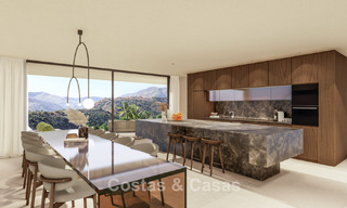 Villa de diseño en venta, rodeada de exuberante vegetación, en una prestigiosa comunidad cerrada en Benahavis - Marbella 775389 