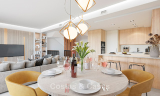 Nuevas casas adosadas de 3 dormitorios en venta en un prestigioso resort de golf en Mijas, Costa del Sol 775396 