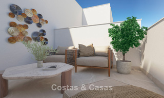 Nuevas casas adosadas de 3 dormitorios en venta en un prestigioso resort de golf en Mijas, Costa del Sol 775413 