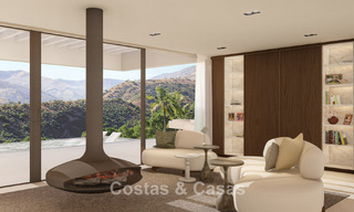 Preciosa villa contemporánea de estilo mediterráneo en venta en un complejo residencial cerrado en Benahavis - Marbella 775522 