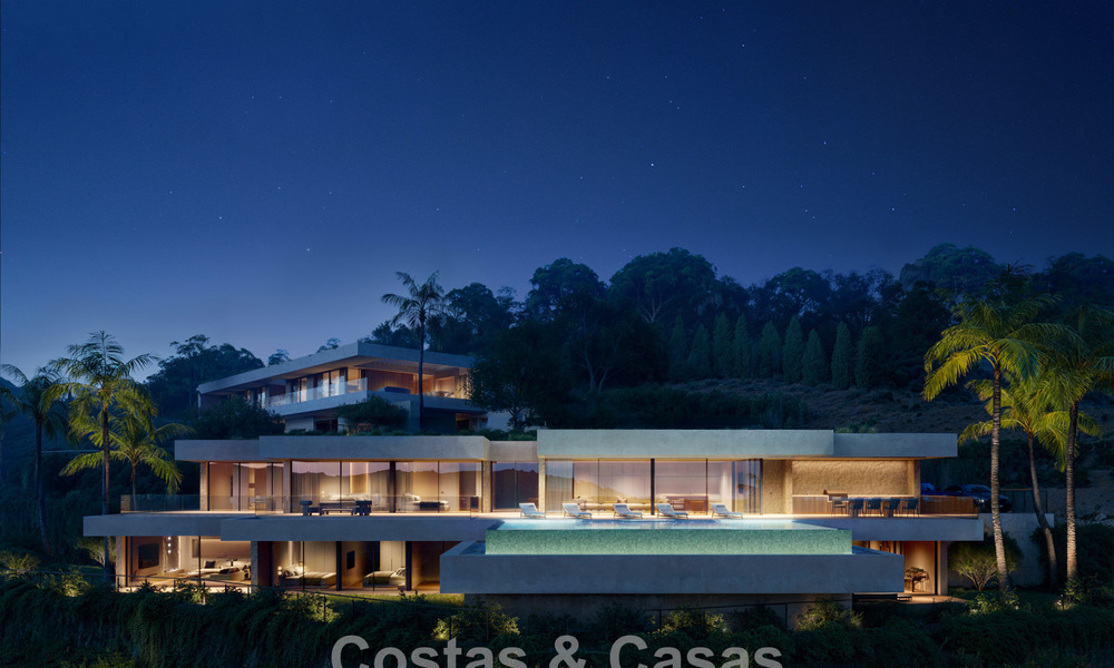 Preciosa villa contemporánea de estilo mediterráneo en venta en un complejo residencial cerrado en Benahavis - Marbella 775527