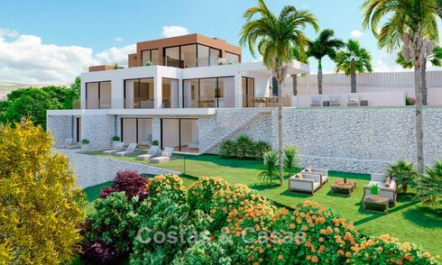 Moderna villa de lujo de nueva construcción en venta en Marbella Este 775583