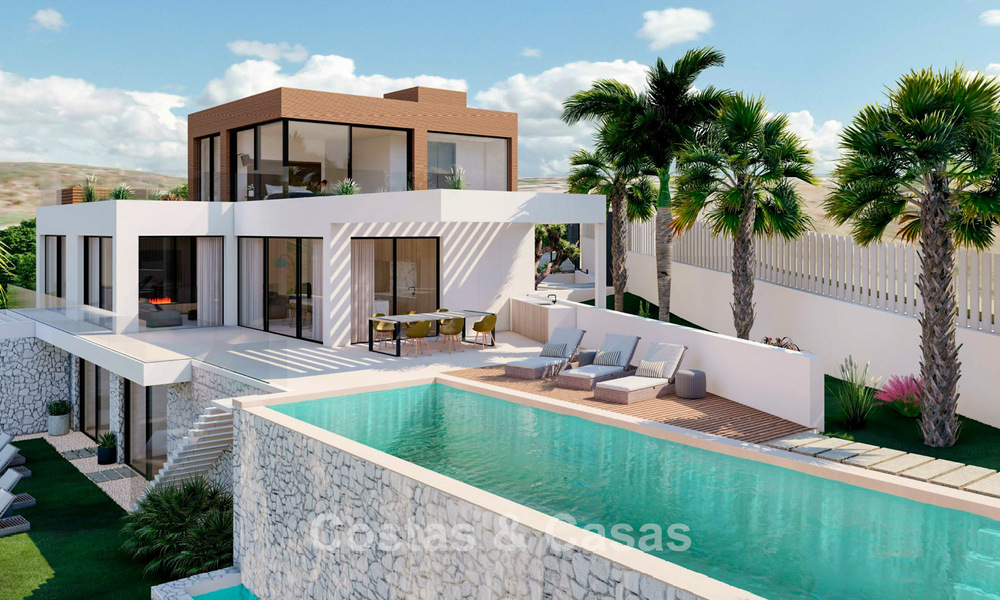 Moderna villa de lujo de nueva construcción en venta en Marbella Este 775584