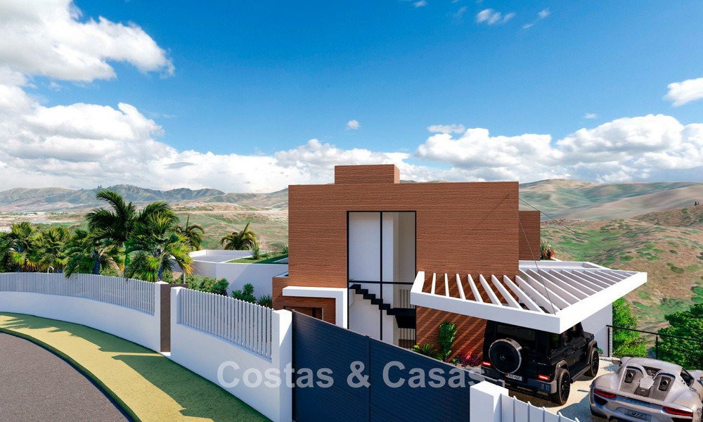 Moderna villa de lujo de nueva construcción en venta en Marbella Este 775586