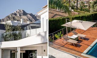 Moderna villa mediterránea con influencias contemporáneas en venta en la Milla de Oro de Marbella 775660 