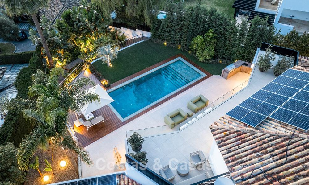 Moderna villa mediterránea con influencias contemporáneas en venta en la Milla de Oro de Marbella 775661
