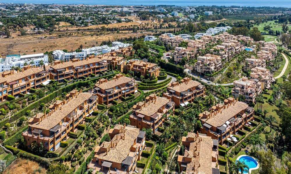 Impresionante ático con vistas panorámicas en venta en complejo cerrado de Marbella - Benahavis 775859