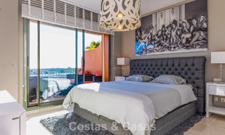 Impresionante ático con vistas panorámicas en venta en complejo cerrado de Marbella - Benahavis 775882 
