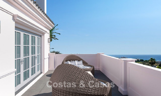 Proyecto de villa de nueva construcción en venta cerca de la playa y de todos los servicios del centro de Estepona 775846 