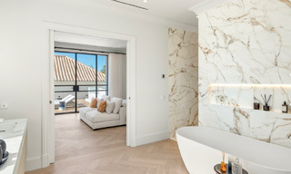 Proyecto de villa de nueva construcción en venta cerca de la playa y de todos los servicios del centro de Estepona 775848 