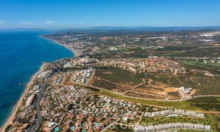 Apartamentos sostenibles nuevos con vistas al mar en venta cerca de la playa en Estepona Oeste 775834 