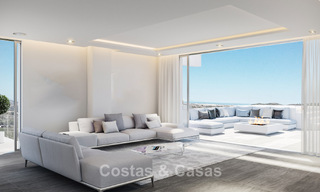 Nuevo en el mercado. Elegantes apartamentos de golf en venta en un codiciado complejo de golf en Mijas, Costa del Sol 776204 